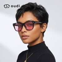 Lunettes de soleil polarisées UV400 en PC de luxe, de haute qualité, tendance, carrées, vintage, populaires, de marque