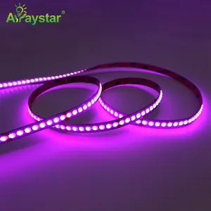 Penjualan laris baru strip LED RGB COB 24V aplikasi perubahan warna penuh 5M kontrol IR RF strip LED COB untuk pencahayaan liburan