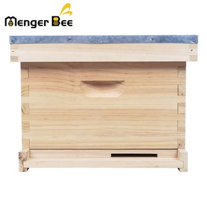 Warehouse in Stock 2 Layer 10 Frame Langstroth Beehive Kit with Queen Excluder and <b>Foundation</b> Sheets for Beekeepers - Product Image 6
