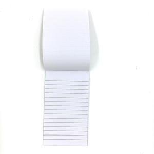 Petit bloc-notes portable A7 <span class=keywords><strong>papier</strong></span> auto-adhésif 3*5 pouces 30 feuilles avec lignes horizontales prêt à fournir - Product Image 2