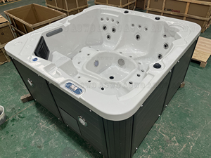 Tubo caliente al aire libre Spa bañeras SAA WM acrílico <span class=keywords><strong>jacuzzi</strong></span> para la venta <span class=keywords><strong>barato</strong></span> al aire libre spa jacuzzis 5 personas Plug and Play Balboa control - Product Image 3