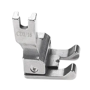 1pc Sewing Machine Double Compensating Presser Foot For Right Or Left Top Stitching Machines Tools Accessories