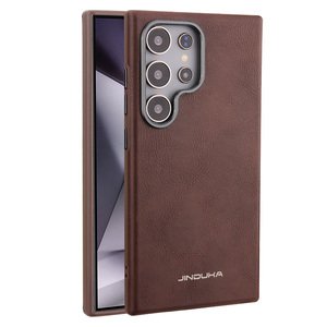 <span class=keywords><strong>Funda</strong></span> de teléfono móvil magnética de cuero PU de negocios <span class=keywords><strong>para</strong></span> <span class=keywords><strong>Samsung</strong></span> <span class=keywords><strong>Galaxy</strong></span> S23 S24, <span class=keywords><strong>funda</strong></span> protectora de carga inalámbrica Ultra a prueba de golpes - Product Image 1