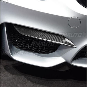 Front Bumper Side Air Vent Splitter Lip Canard Eyelid Trim for BMW F80 M3 F82 F83 M4 2014-2019 Intake Frame Upper Spoiler Cover - Product Image 6