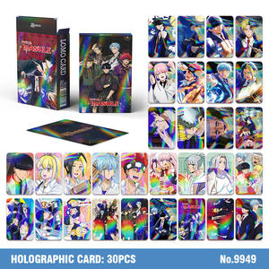 30 cartes holographiques d'anime LOMO double face, collection 2D, thème L'<span class=keywords><strong>Attaque</strong></span> <span class=keywords><strong>des</strong></span> <span class=keywords><strong>Titans</strong></span>, style INS - Product Image 3