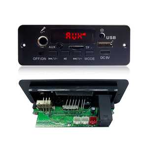 2*5W Amplificador DIY MP3 Decodificador Placa <span class=keywords><strong>Bluetooth</strong></span> Music Player Carro FM Módulo de Rádio Microfone TF USB Módulo Amplificador MP3 - Product Image 5