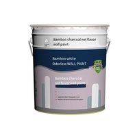 Peinture murale acrylique réglable couleur blanche à base d'eau écologique pour filet de rénovation d'école d'appartement