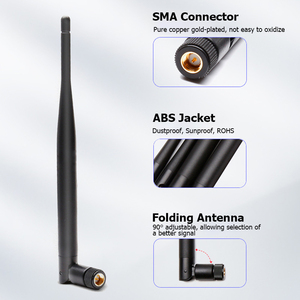 433MHz 868MHz 915MHz 2.4G Wifi LTE 4G ISM GSM 5.8G双频SMA/RP SMA公插头折叠橡胶棒天线 - Product Image 4