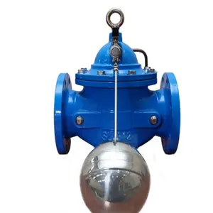 Válvula de control de flotador remoto de tipo recto de hierro fundido Válvula de alivio de presión Válvula de control de regulación de agua hidráulica
