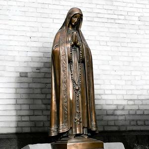 美しいカスタムメイドの高品質等身大屋外用大型ブロンズ彫刻「聖母マリアは生まれなかった」 - Product Image 6