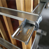 Pince de coffrage réglable pour colonnes, installation facile, accessoires de coffrage carré pour béton, pinces de colonnes réglables