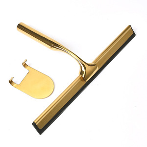 Raclette en acier inoxydable <span class=keywords><strong>pour</strong></span> <span class=keywords><strong>vitres</strong></span>, outil <span class=keywords><strong>de</strong></span> nettoyage portable <span class=keywords><strong>pour</strong></span> salle <span class=keywords><strong>de</strong></span> bain, miroir, fenêtre, <span class=keywords><strong>pour</strong></span> la maison et la cuisine - Product Image 4