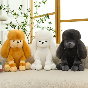 Personnalisé Mignon <span class=keywords><strong>Caniche</strong></span> Chien Chiot Peluche Peluche Unisexe PP Coton Vente Chaude Cadeau D'anniversaire <span class=keywords><strong>Prix</strong></span> Usine - Product Image 5