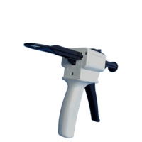 Pistol Dispenser Perekat Batu Manual 75ML 10:1 Dua Komponen untuk Perekat Sambungan Meja Marmer Granit