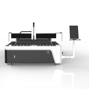 Équipement de découpe laser à fibre de type portique de bureau, contrôlé par CNC, haute précision, avec alimentation automatique - Product Image 1