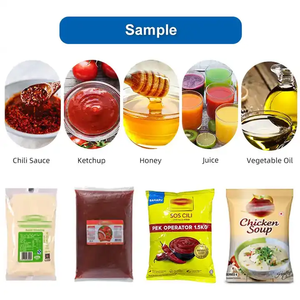 Remplisseuse automatique de sauce dans le sac, <span class=keywords><strong>heinz</strong></span> ketchup mayonnaise beurre de cacahuètes pâte de <span class=keywords><strong>tomate</strong></span> mama sita machine d'emballage de sauce - Product Image 2