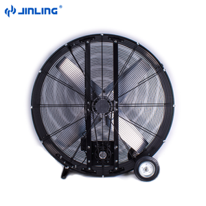 Ventilador Industrial de Tambor Móvil de 36, 42 y 48 Pulgadas, Alta Velocidad, 2 Velocidades, Accionamiento por Correa, Ventilador de Tambor de 120V/ETL - Product Image 4