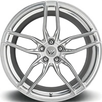Jantes forgées 6061-T6 Monobloc 5x112 5x114.3 Entièrement polies à rayons Y-Split Concaves Profondes pour BMW Mercedes Audi Porsche OEM Personnalisées