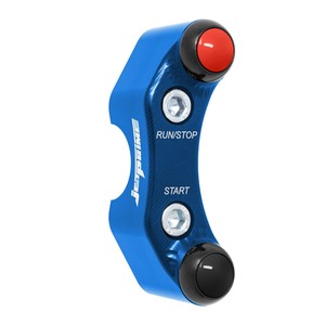 Interruptor de manillar derecho para Honda CBR 1000 RR (orificios alineados) (azul) - Product Image 3