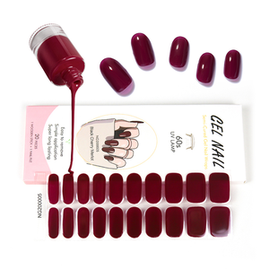 Gel UV 2026, Nuevo Estilo, Producto de Belleza para Uñas, Venta al por Mayor, Envolturas de Gel UV para Uñas, Pegatinas de Gel Semicurado para Uñas - Product Image 5