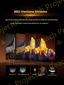 ทีวี 98Q10M Pro 8500nits 98 นิ้ว SQD-Mini LED 4K 3840*2160 100% ช่วงสีสันสูง จอแบน Android VRR TCL TV - Product Image 3