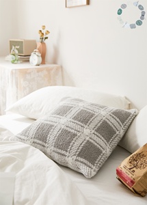 Msg Nuovo Autunno e Inverno <span class=keywords><strong>Natale</strong></span> Waffle Rosso Arredamento Casa Fotografia Arredamento Cuscini Lavorati a Maglia - Product Image 2