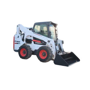 Chargeuse compacte Bobcat S750 de 2017, peu d'heures de fonctionnement, chargeuse compacte sur chenilles, chenilles en caoutchouc pour un minimum de dommages au sol - Product Image 1