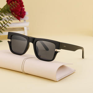 Lunettes de soleil carrées pour homme ZS-98245, monture noire en PC, protection UV400, classe 2, lunettes de soleil pour le cyclisme - Product Image 5