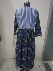 เสื้อแจ็กเก็ตผ้าฝ้าย100% ของผู้หญิงจากอินเดียชุดเดรสลำลองสำหรับกลางแจ้งและงานเทศกาล - Product Image 4