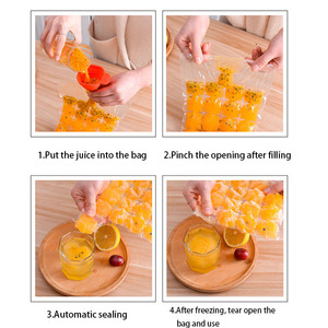 Khay Khuôn Trong Suốt Tự Niêm Phong 24 Khối Tùy Chỉnh Dùng Một Lần Túi Đóng Gói Đá Viên Bằng Nhựa Để Đông Lạnh Làm Đồ Uống Đá - Product Image 5