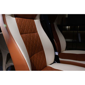 Asientos de cuero entrenador mini entrenador de fútbol cubierta de asiento de coche asiento de entrenador con asa - Product Image 6