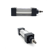 Cylindre pneumatique SC40 40mm SC40x50 à double effet avec tige de traction