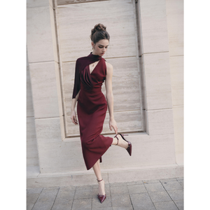 Alta calidad para vestidos de mujer modernos Fábrica de Vietnam Ajuste cómodo Sastrería personalizada Aspecto elegante duradero Vestidos formales para mujer - Product Image 5