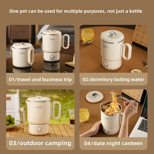 Convenient Folding Stainless Steel <b>Kettle</b> Mini Travel & Outdoor Hot Water Cup Color Household Car <b>Kettle</b> Household Kett - Product Image 2
