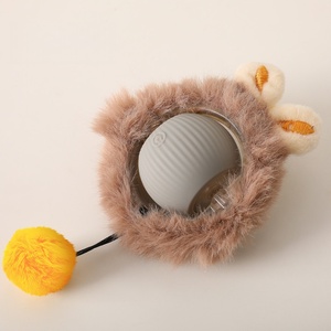 Eco-friendly giocattolo interattivo per animali domestici palla automatica <span class=keywords><strong>Teaser</strong></span> per cane gatto Pet forniture per animali domestici in Silicone interattivo intelligente gatto Pet palla giocattolo - Product Image 6