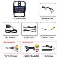 Lecteur multimédia Android pour voiture pour Sonata Fe 2004-2012, écran partagé, autoradio, GPS, navigation, audio, vidéo, CarPlay, DSP
