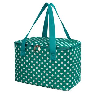 Sac isotherme personnalisé OEM, grande capacité, imperméable, en PEVA, sac isotherme pour le déjeuner - Product Image 1