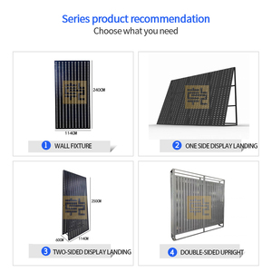 Expositor vertical multifuncional para 800 azulejos cerámicos, modelo de tienda con placa perforada y gancho para exhibición de azulejos cerámicos - Product Image 6