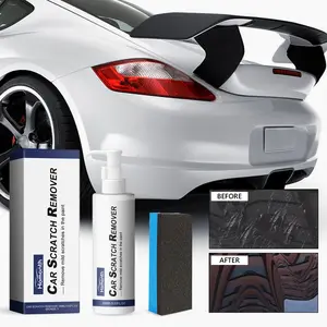 Removedor de arañazos de coche Pintura corporal Mantenimiento Restauración Descontaminación Limpieza Brillo Cuidado Loción