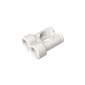 บล็อกตัวต่อเลโก้ที่เข้ากันได้กับอื่นๆ น้ำหนัก 1 กก. อุปกรณ์เสริมกล้องโทรทรรศน์สีแดงสำหรับเด็ก ประกอบเองได้ สนุกสนาน พร้อมที่เก็บและอุปกรณ์เสริม - Product Image 4