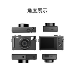 กล้องดิจิตอล R100 ความละเอียด 48MP เซ็นเซอร์ CMOS โฟกัสคงที่ กล้องคอมแพคสำหรับใช้ในบ้าน โหมดเซลฟี่ USB2.0 - Product Image 2