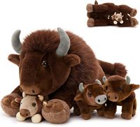 Ensemble de peluches mignonnes Famille d'araignées, poupées d'insectes en peluche douces, peluches fantaisie pour compagnons de jeu pour enfants, vente en gros