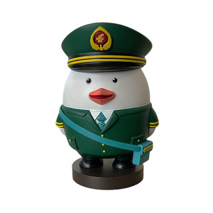 โมเดลของเล่นเป็ดไปรษณีย์การ์ตูนอนิเมะ PVC แบบสั่งทำพิเศษ (OEM) ของสะสมรักษ์โลก ของขวัญตกแต่ง - Product Image 1