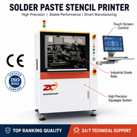Nouvelle machine d'impression de pochoirs de pâte à souder SMT entièrement automatique WDS-A26P avec alignement par vision et haute précision pour PCB