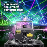 Projecteur laser RGB IP65 pour extérieur, 20W, 15W, 8W, 10W, 20 Watt, 40Kpps, pour spectacle de lumière de scène, entreprise de DJ commercial