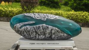 Jingyue Custom Frp Glasvezel Combineren Transparante Hars Moderne Kunstmatige Elegante Ornament Handgemaakte Rotstuin Decoratie Sculptuur - Product Image 2