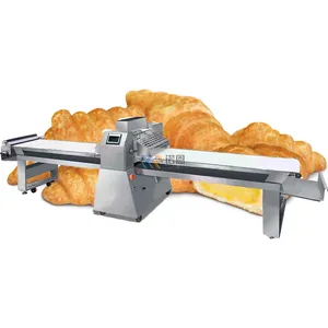 OEM Fully Automatic Dough Sheeter Machine Computer Control Bakery Press Industrial Use Cookie Roller