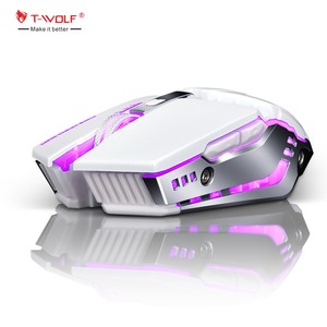 Ratón TWOLF Q15 para videojuegos, profesional, ergonómico, barato, con logotipo personalizado Rgb, ultraligero, gratis - Product Image 2