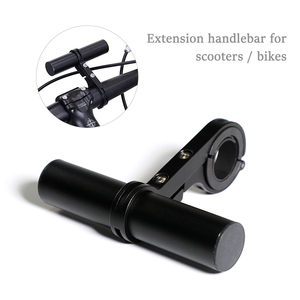 Penyangga Serat Alloy dengan Braket Ekstensi Stang Sepeda 10/20/25/30cm, Dudukan Lampu Depan Sepeda, Penyangga Lampu Komputer - Product Image 3
