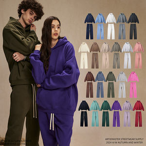 ओएम कस्टम प्रिंट लोगो हूडी खाली मोटी ऊन भारी वजन से अधिक आकार के हुडी पुरुषों की स्वीटी शर्ट - Product Image 2